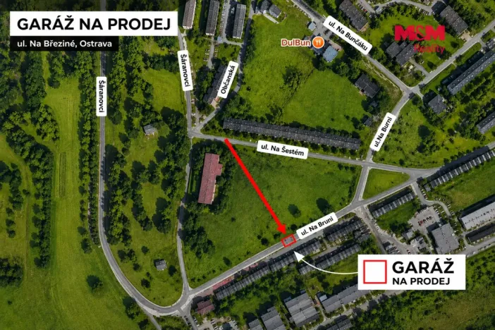 Prodej garáže, Ostrava, Na Burni, 22 m2