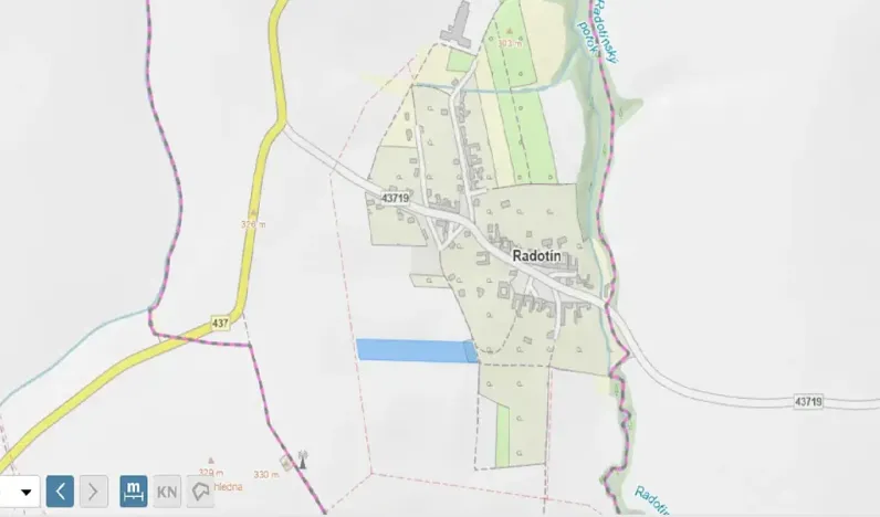 Prodej pole, Radotín, 17384 m2