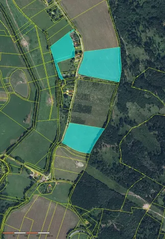 Prodej podílu pole, Lanžov, 12180 m2