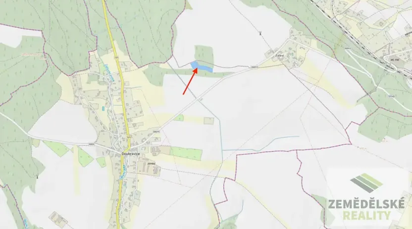 Prodej podílu pole, Doubravice, 36202 m2