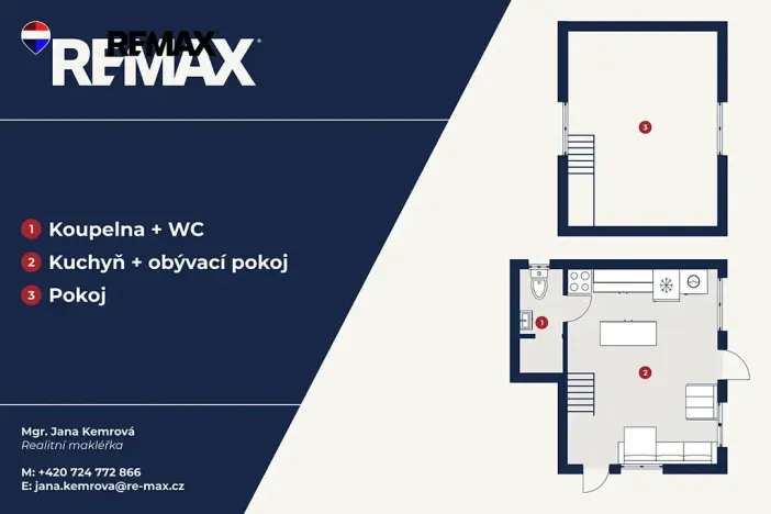 Prodej chaty, Chbany, 52 m2