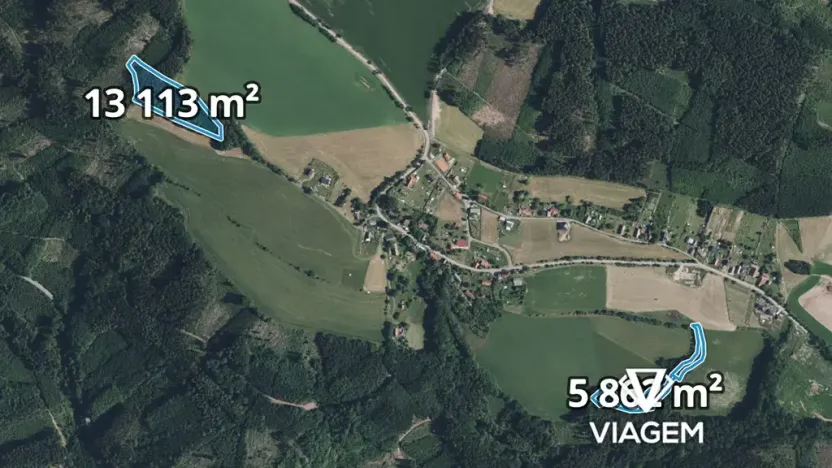 Prodej podílu lesa, Syřenov, 4743 m2