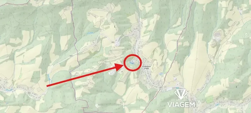 Prodej pole, Podkopná Lhota, 1874 m2