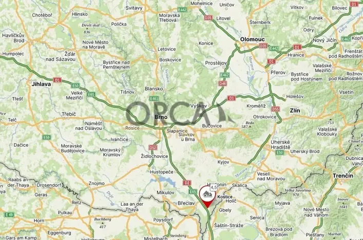 Prodej pozemku, Kostice, 433 m2