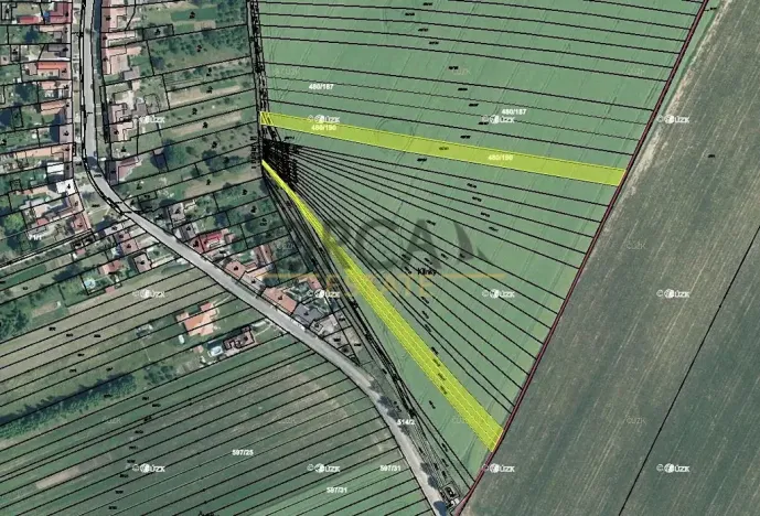 Prodej pole, Moravany, 5395 m2