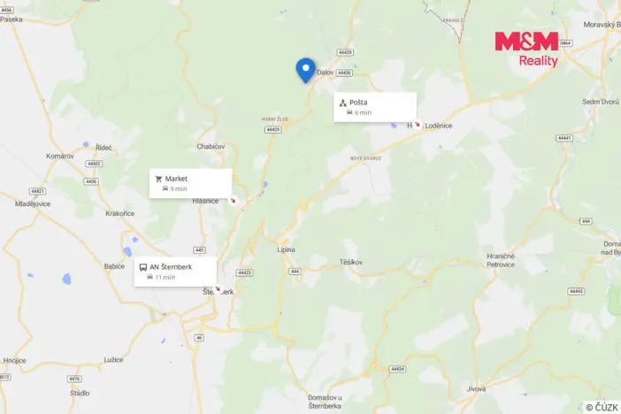 Prodej chaty, Šternberk - Dalov, 52 m2