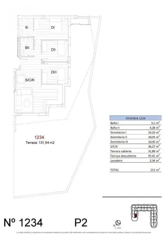 Prodej bytu 4+kk, San Miguel de Salinas, Alicante, Španělsko, 80 m2
