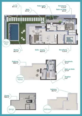 Prodej rodinného domu, Los Alcazares, Murcia, Španělsko, 232 m2