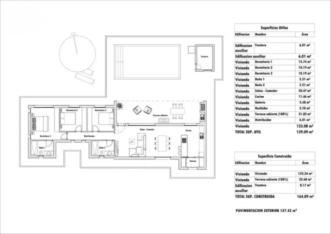 Prodej rodinného domu, Aspe, Alicante, Španělsko, 164 m2
