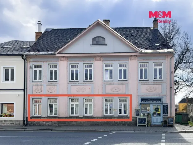 Prodej bytu 3+1, Volary, Náměstí, 96 m2