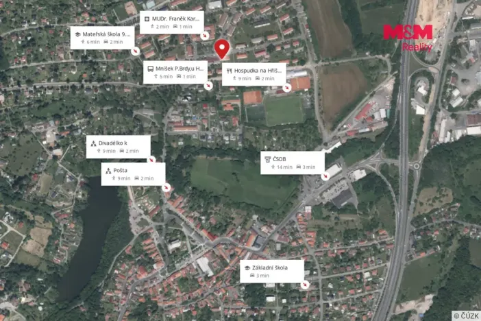 Prodej bytu 1+kk, Mníšek pod Brdy, 5. května, 55 m2
