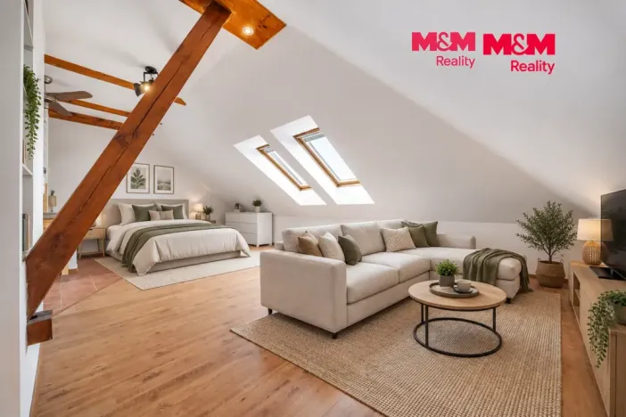 Prodej bytu 1+kk, Mníšek pod Brdy, 5. května, 55 m2