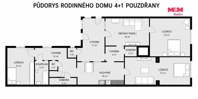 Prodej rodinného domu, Pouzdřany, Hlavní, 145 m2
