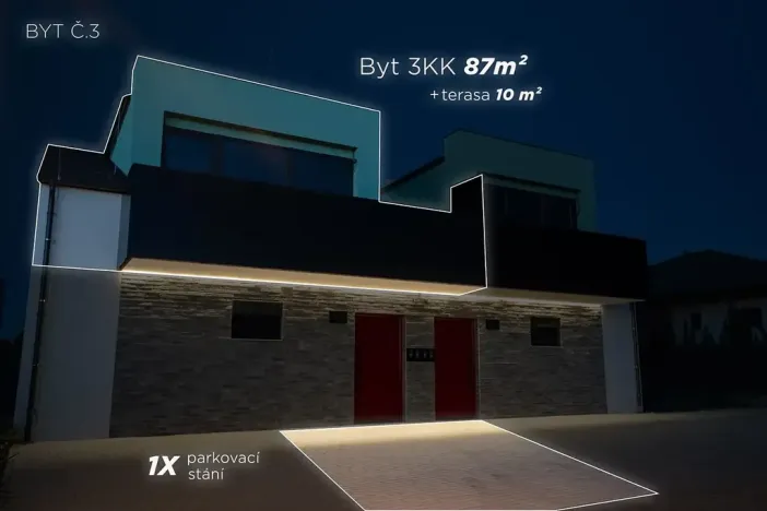 Prodej bytu 3+kk, Včelná, 100 m2