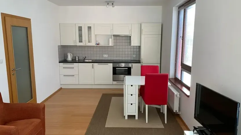 Pronájem bytu 1+kk, Praha - Žižkov, Baranova, 40 m2