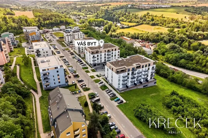 Pronájem bytu 1+kk, Třebíč, Modřínová, 37 m2
