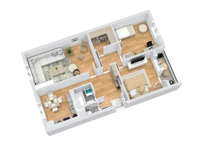 Prodej bytu 3+1, Praha - Kamýk, Písnická, 76 m2