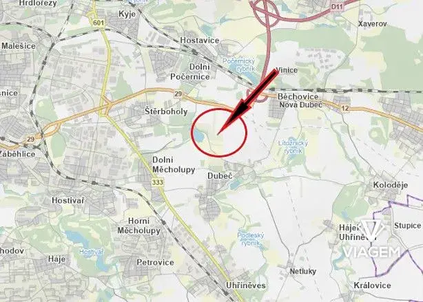 Prodej zahrady, Praha, 779 m2