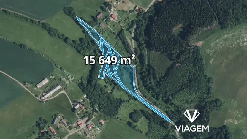 Prodej podílu zahrady, Stružinec, 7824 m2