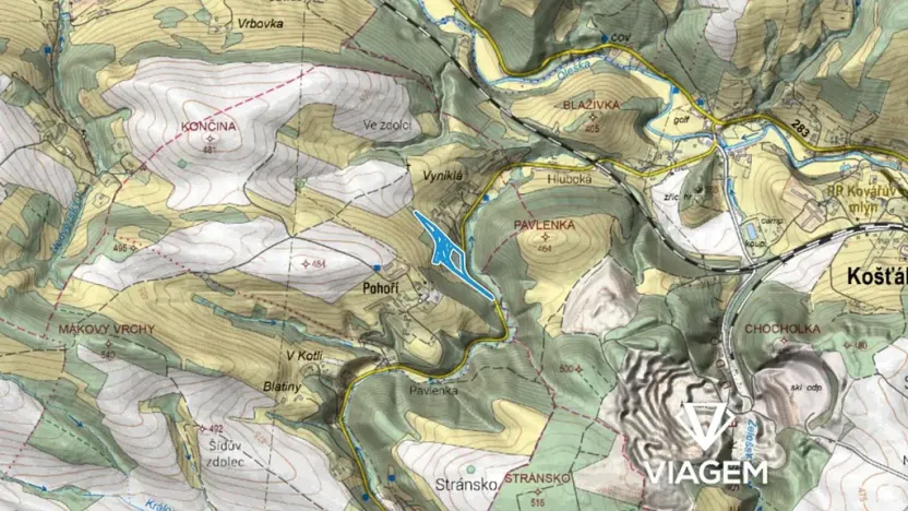 Prodej podílu zahrady, Stružinec, 7824 m2