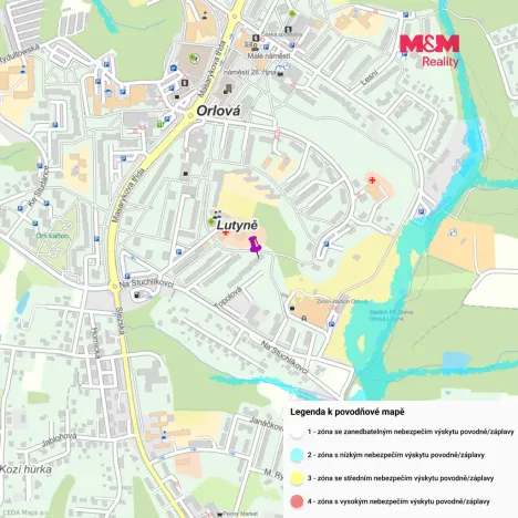 Prodej bytu 3+1, Orlová - Lutyně, Topolová, 69 m2
