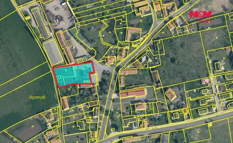 Prodej rodinného domu, Spomyšl, 350 m2
