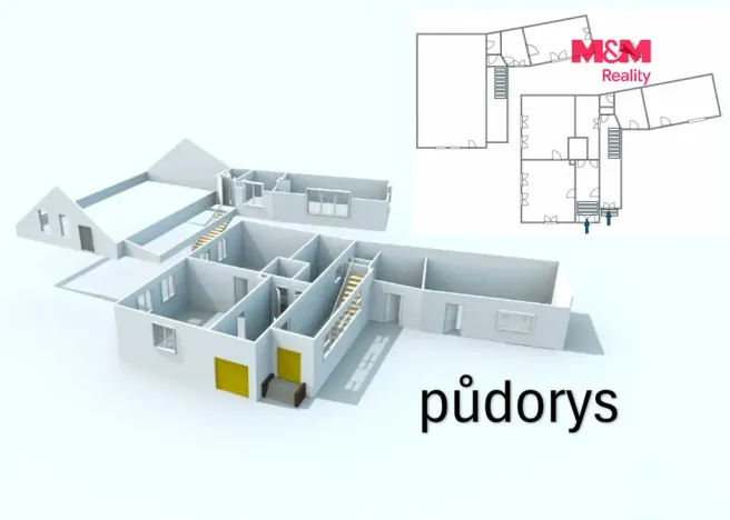 Prodej rodinného domu, Kostelec nad Černými lesy - Kostelec nad Černými Lesy, Pražská, 90 m2