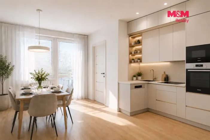 Prodej bytu 2+kk, Praha - Černý Most, Trytova, 48 m2