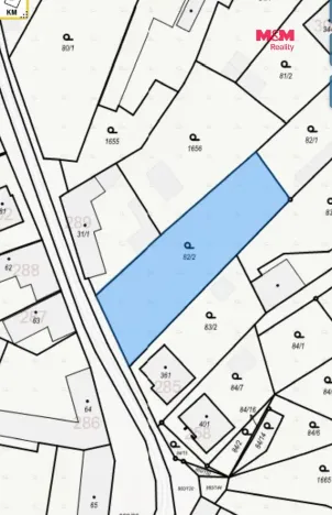 Prodej pozemku pro bydlení, Božice, 1226 m2