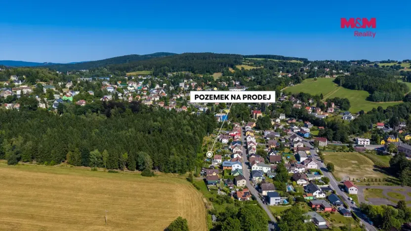 Prodej zahrady, Jablonec nad Nisou, Jasanová, 213 m2