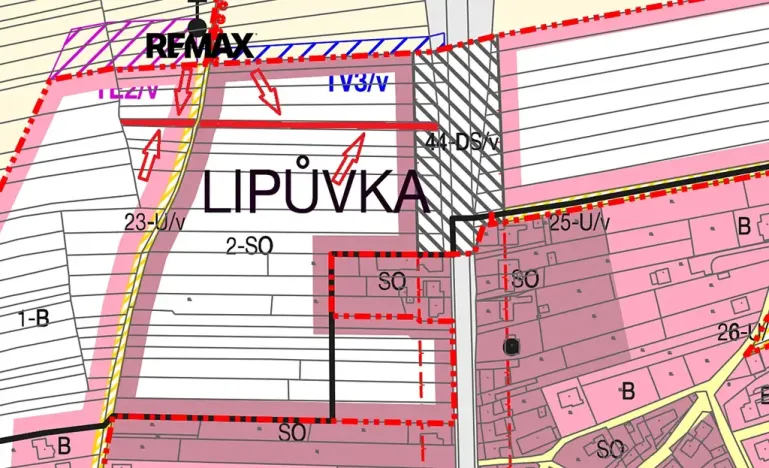 Prodej pozemku pro bydlení, Lipůvka, 1067 m2