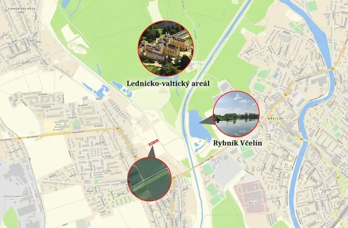 Prodej pozemku pro bydlení, Břeclav, 656 m2