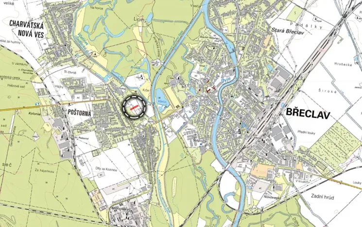 Prodej pozemku pro bydlení, Břeclav, 656 m2