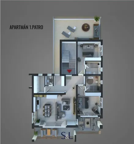 Prodej bytu 3+kk, Barbat na Rabu, Chorvatsko, 107 m2