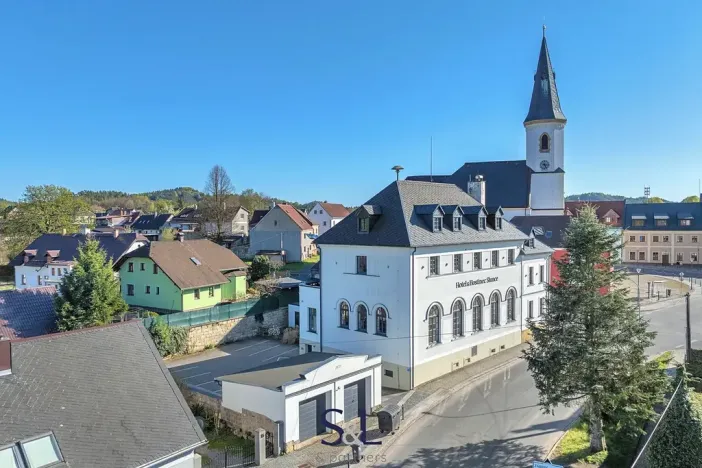 Prodej ubytování, Osečná, Svatovítské náměstí, 1005 m2