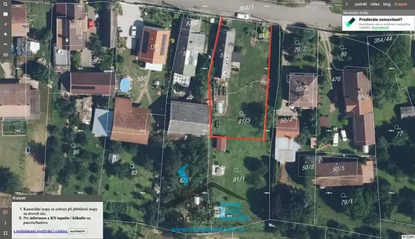 Prodej pozemku pro bydlení, Hněvčeves, 1006 m2