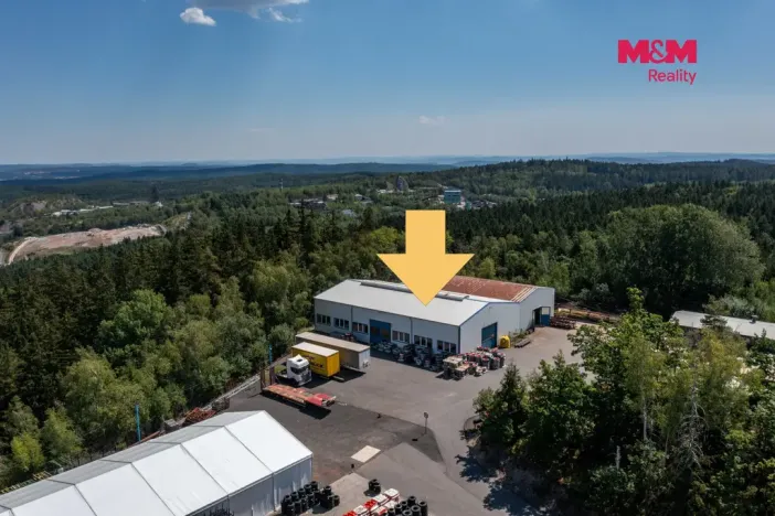 Pronájem výrobních prostor, Dubno, 594 m2