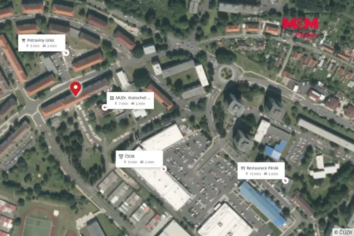 Prodej bytu 2+1, Sokolov, Sokolovská, 53 m2