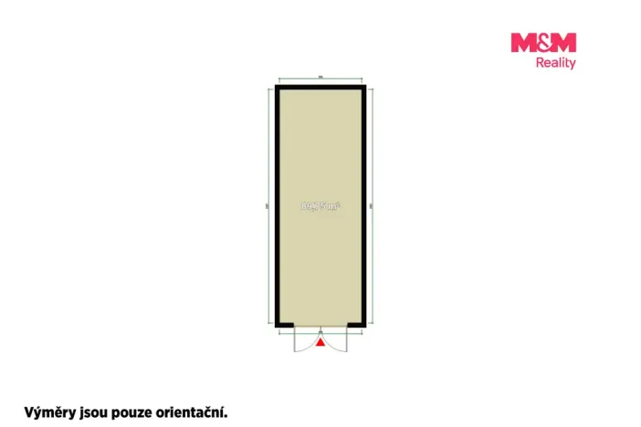Pronájem výrobních prostor, Klatovy, 89 m2