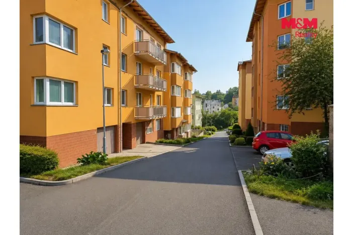 Pronájem bytu 2+kk, Karlovy Vary - Drahovice, Zbrojnická, 52 m2