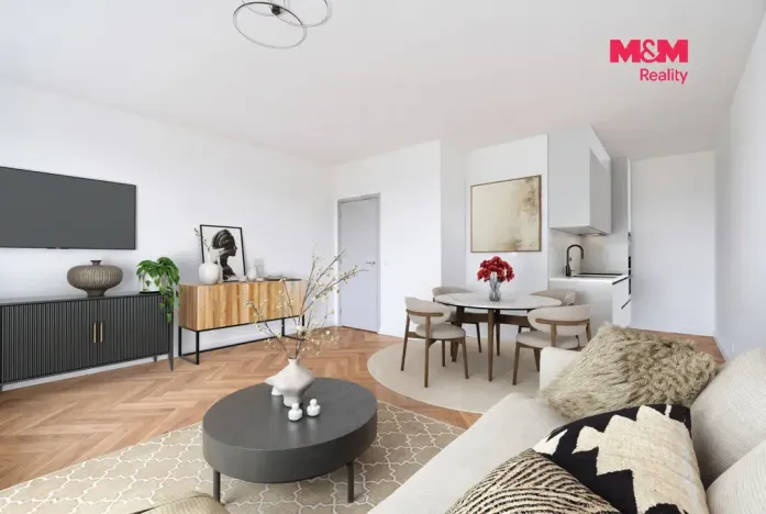 Prodej bytu 1+kk, Chlumec, Zalužanská, 34 m2