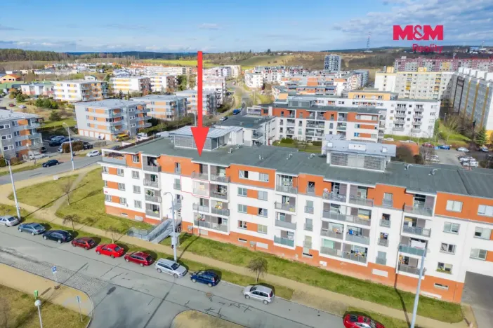 Pronájem bytu 1+kk, Plzeň - Severní Předměstí, Vrbovecká, 44 m2