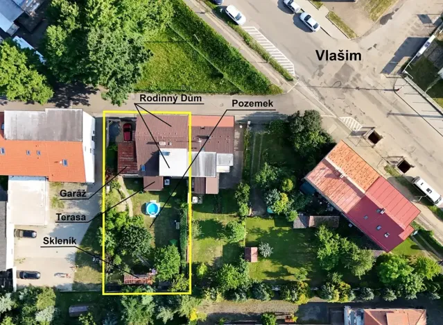 Prodej rodinného domu, Vlašim, Luční, 320 m2