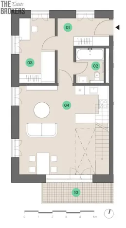 Prodej bytu 4+kk, Praha - Lochkov, Ke Slivenci, 92 m2