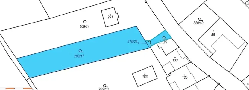 Prodej pozemku pro bydlení, Dobrá Voda, 1030 m2