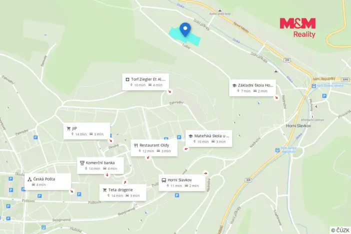 Prodej pozemku pro bydlení, Horní Slavkov, 2147 m2