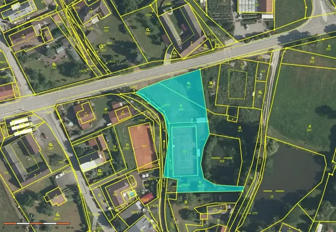 Prodej komerčního pozemku, Jindřichův Hradec, 2909 m2
