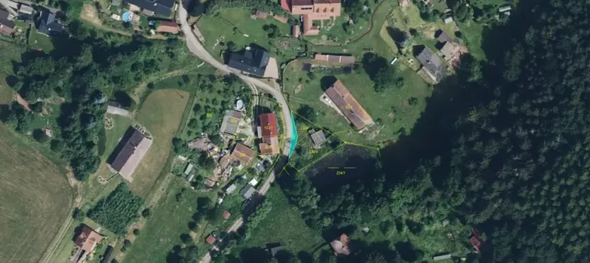 Dražba pozemku, Úpice, 48 m2
