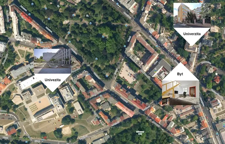 Pronájem bytu 2+kk, Ústí nad Labem, Masarykova, 63 m2