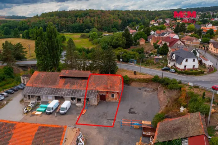 Pronájem skladu, Klabava, 128 m2